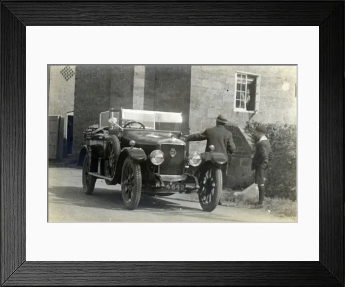 Framed Print : Sunbeam Vintage Car Framed Print : Sunbeam Vintage Car