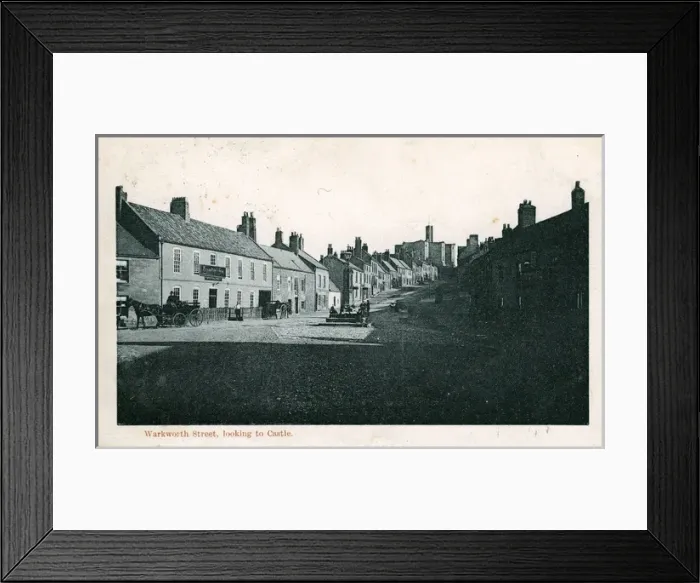 Framed Print : General View, Towards the Castle, Warkworth, Northumberland Framed Print : General View, Towards the Castle, Warkworth, Northumberland