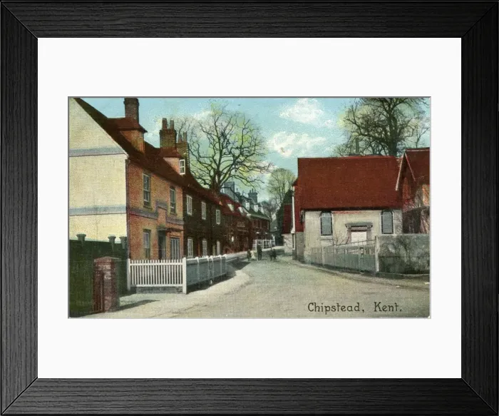Framed Print : The Village, Chipstead, Kent Framed Print : The Village, Chipstead, Kent