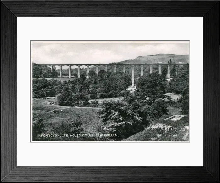 Framed Print : The Aqueduct, Pontcysyllte, Denbighshire Framed Print : The Aqueduct, Pontcysyllte, Denbighshire