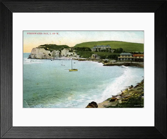 Framed Print : The Bay, Freshwater, Isle of Wight Framed Print : The Bay, Freshwater, Isle of Wight