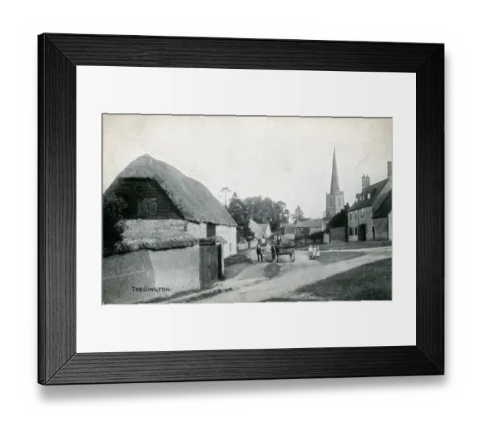 Framed Print : The Village, Tredington, Warwickshire Framed Print : The Village, Tredington, Warwickshire