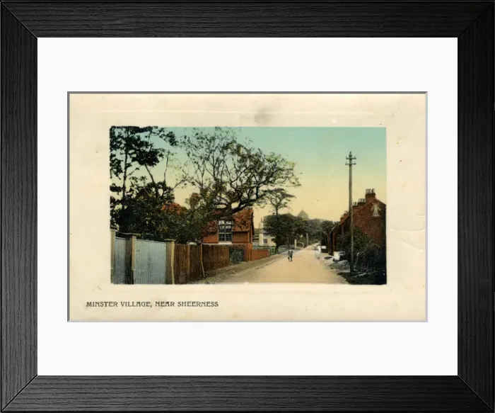Framed Print : The Village, Minster, Kent Framed Print : The Village, Minster, Kent