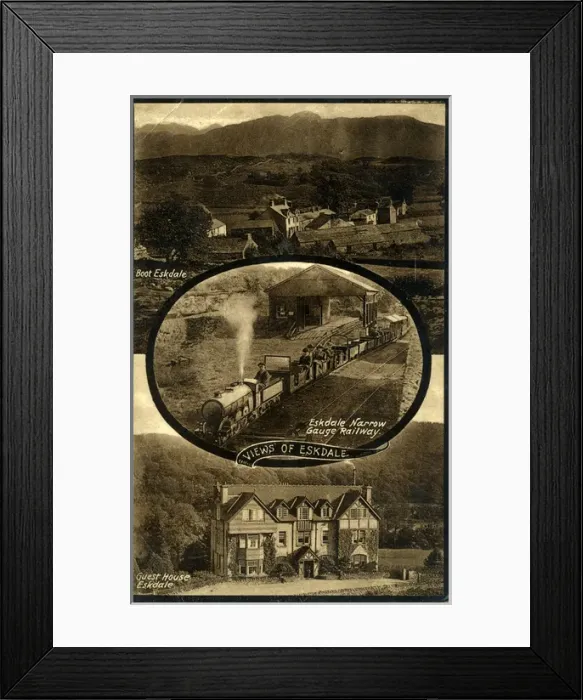 Framed Print : Ravenglass & Eskdale Narrow Gauge Railway Framed Print : Ravenglass & Eskdale Narrow Gauge Railway