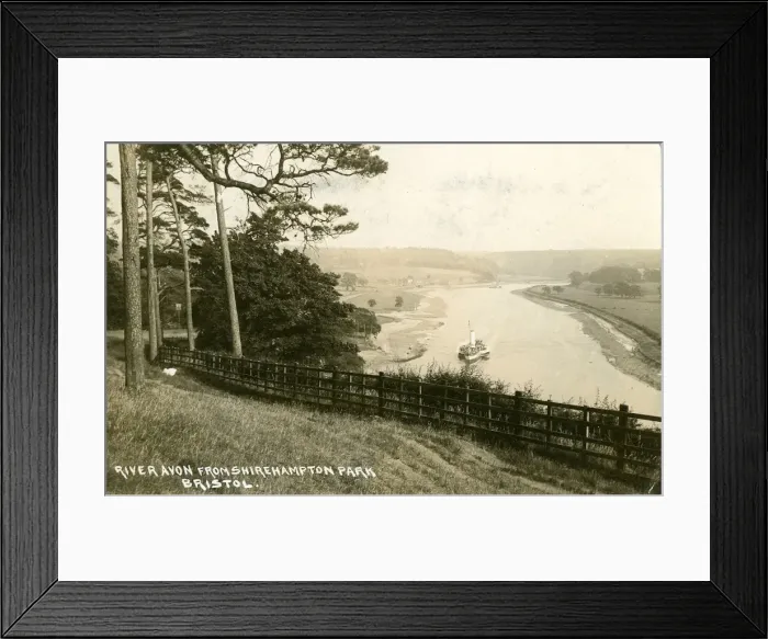 Framed Print : River Avon viewed from Shirehampton Park, Bristol, Bristol C Framed Print : River Avon viewed from Shirehampton Park, Bristol, Bristol C
