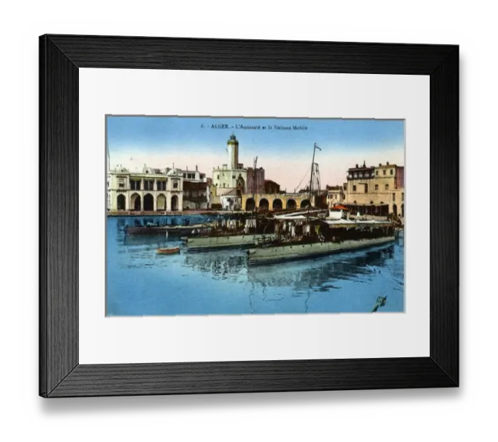 Framed Print : The Admiralty and the Mobile Defense, Alger - Algiers Framed Print : The Admiralty and the Mobile Defense, Alger - Algiers
