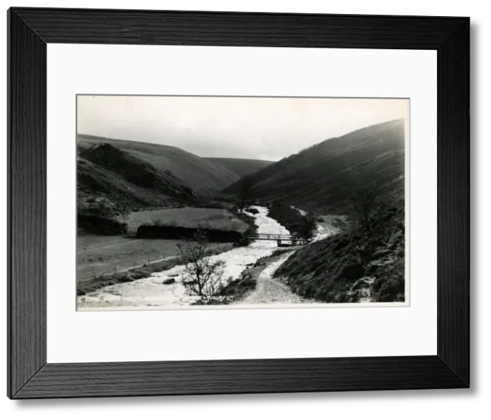 Framed Print : Badgeworthy Water, Doone Valley, Exmoor, Somerset Framed Print : Badgeworthy Water, Doone Valley, Exmoor, Somerset