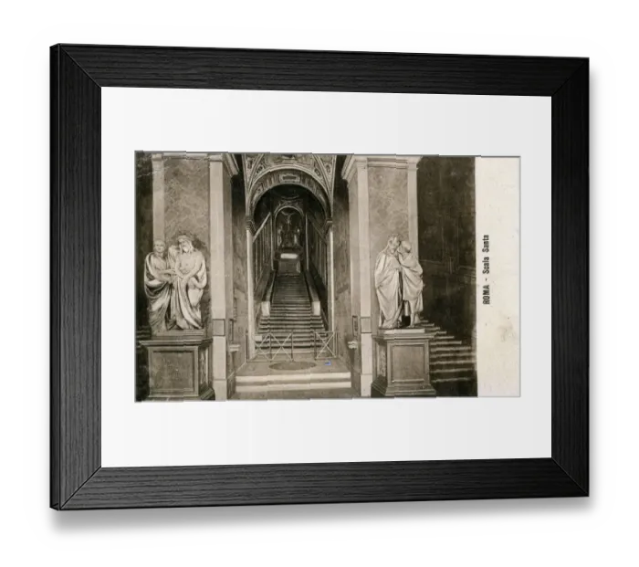 Framed Print : Scala Santa, Roma - Rome, Homonymous Province Framed Print : Scala Santa, Roma - Rome, Homonymous Province