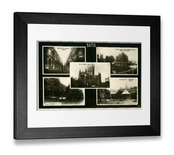 Framed Print : Multiview, Bath, Somerset Framed Print : Multiview, Bath, Somerset