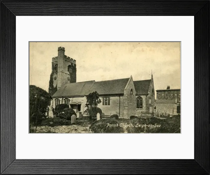 Framed Print : Parish Church, Leigh-on-Sea, Essex Framed Print : Parish Church, Leigh-on-Sea, Essex