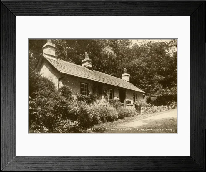 Framed Print : Old Cottage, Hampsfell Road, Cumbria Framed Print : Old Cottage, Hampsfell Road, Cumbria
