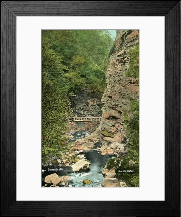 Framed Print : The Glen, Dunrobin, Sutherland Framed Print : The Glen, Dunrobin, Sutherland