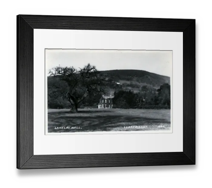 Framed Print : Lanelay Hall, Llantrisant, Glamorgan Framed Print : Lanelay Hall, Llantrisant, Glamorgan