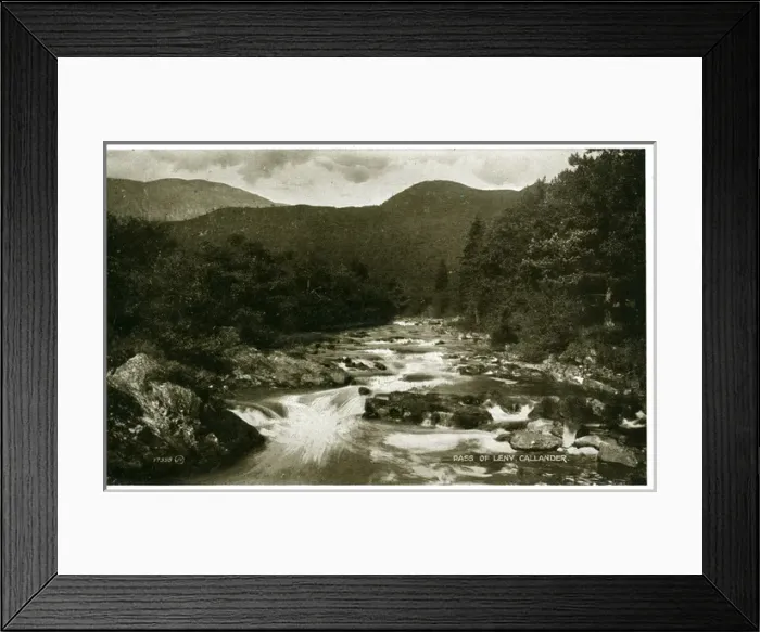 Framed Print : The Pass of Leny, Callander, Stirlingshire Framed Print : The Pass of Leny, Callander, Stirlingshire
