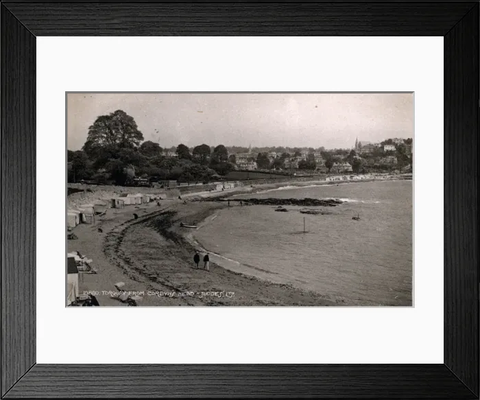 Framed Print : View from Corbyns Head, Torquay, Devon Framed Print : View from Corbyns Head, Torquay, Devon