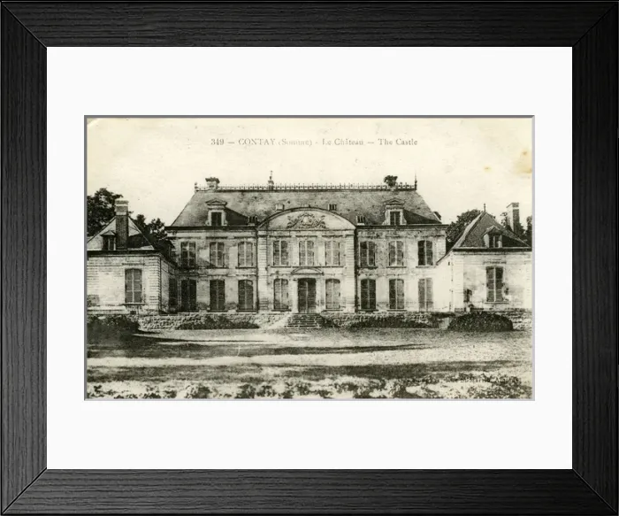 Framed Print : Le Chateau, Contay, Picardie Framed Print : Le Chateau, Contay, Picardie