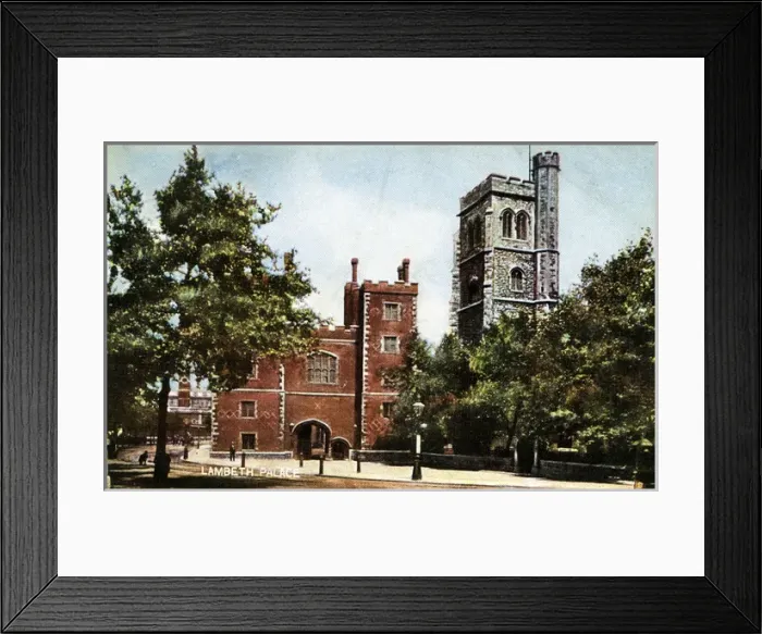 Framed Print : Lambeth Palace, Lambeth, London Framed Print : Lambeth Palace, Lambeth, London