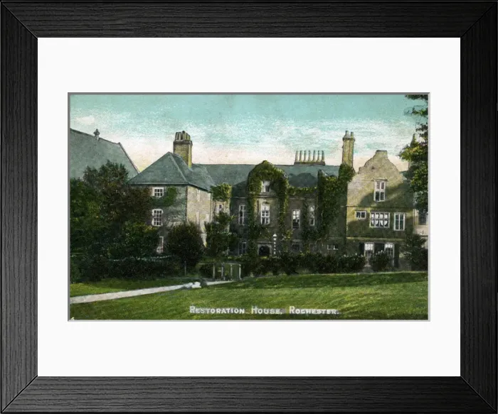 Framed Print : Restoration House, Rochester, Kent Framed Print : Restoration House, Rochester, Kent