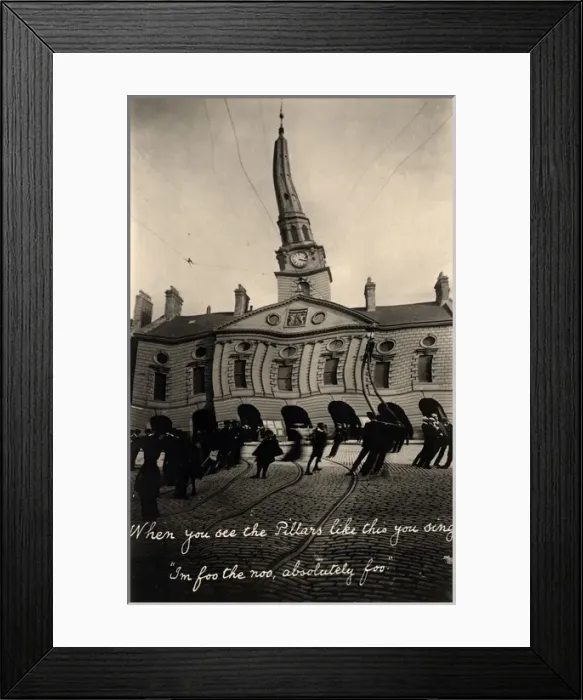 Framed Print : Drunken View, The Pillars Framed Print : Drunken View, The Pillars