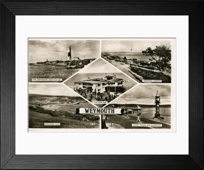 Framed Print : Multiview, Weymouth, Dorset Framed Print : Multiview, Weymouth, Dorset