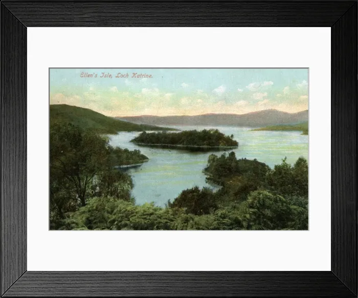 Framed Print : Ellens Isle, Loch Katrine, Stirlingshire Framed Print : Ellens Isle, Loch Katrine, Stirlingshire