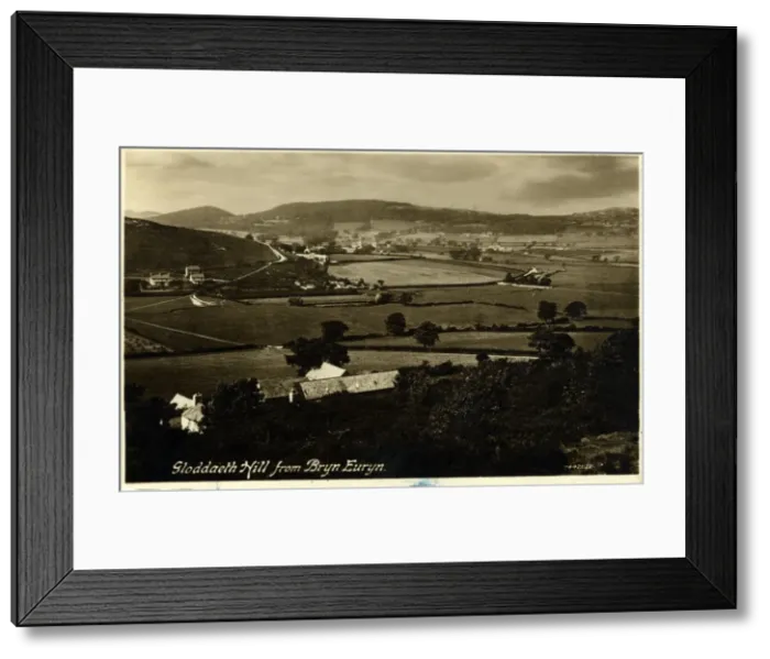 Framed Print : Gloddaeth Hill from Bryn Euryn, Conwy Framed Print : Gloddaeth Hill from Bryn Euryn, Conwy