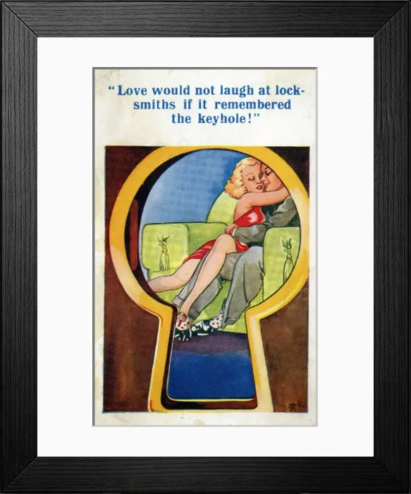 Framed Print : Comic Card Framed Print : Comic Card