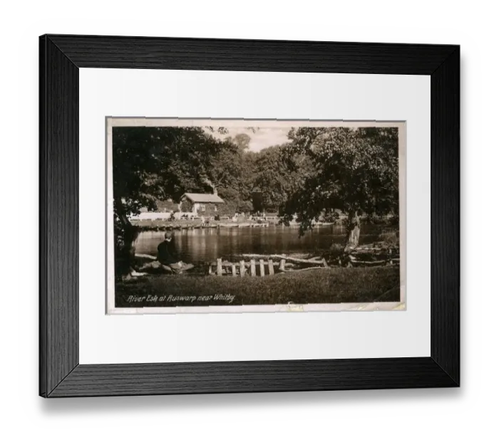 Framed Print : The River Esk, Ruswarp, Yorkshire Framed Print : The River Esk, Ruswarp, Yorkshire