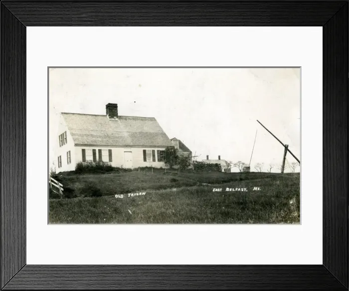 Framed Print : The Old Tavern, Belfast, Maine Framed Print : The Old Tavern, Belfast, Maine