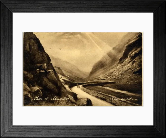 Framed Print : Pass of Llanberis, Snowdonia National Park, Glamorgan Framed Print : Pass of Llanberis, Snowdonia National Park, Glamorgan