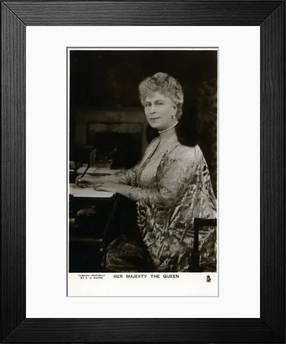 Framed Print : Her Majesty Queen Mary Framed Print : Her Majesty Queen Mary