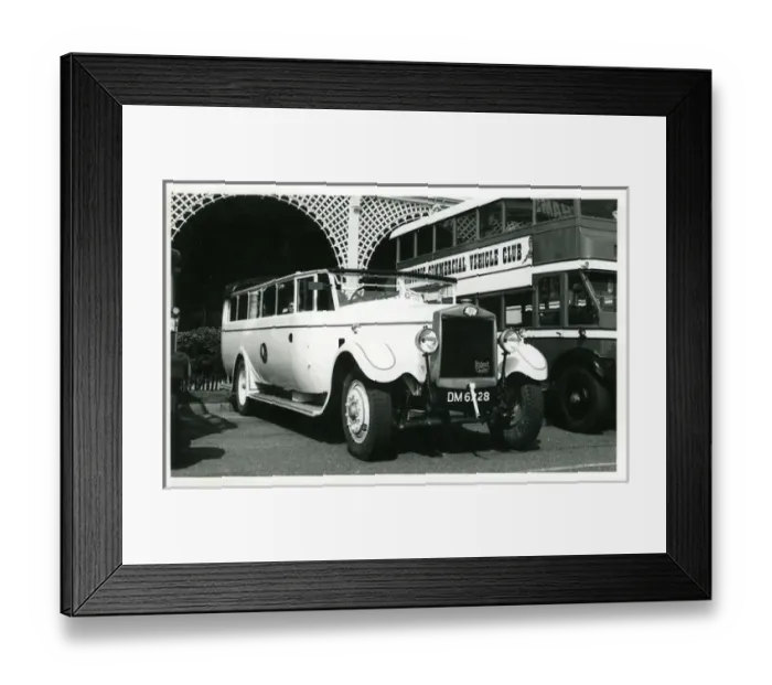 Framed Print : Leyland Open Top Coach - Bus Framed Print : Leyland Open Top Coach - Bus