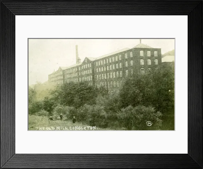 Framed Print : The Old Mill, Congleton, Cheshire Framed Print : The Old Mill, Congleton, Cheshire