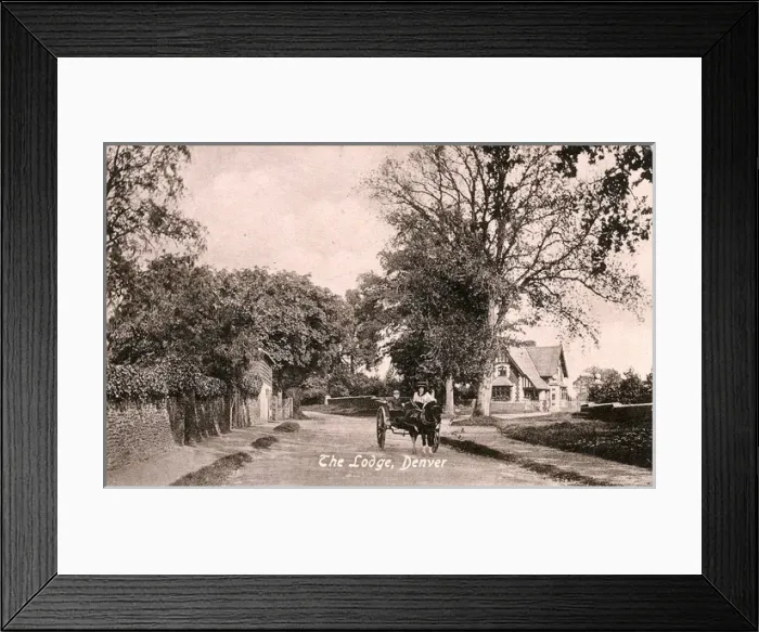 Framed Print : The Lodge, Denver, Norfolk Framed Print : The Lodge, Denver, Norfolk