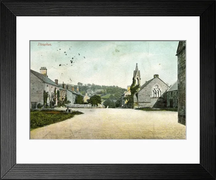 Framed Print : The Village, Thropton, Northumberland Framed Print : The Village, Thropton, Northumberland
