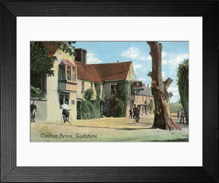 Framed Print : Clayton Arms, Godstone, Surrey Framed Print : Clayton Arms, Godstone, Surrey