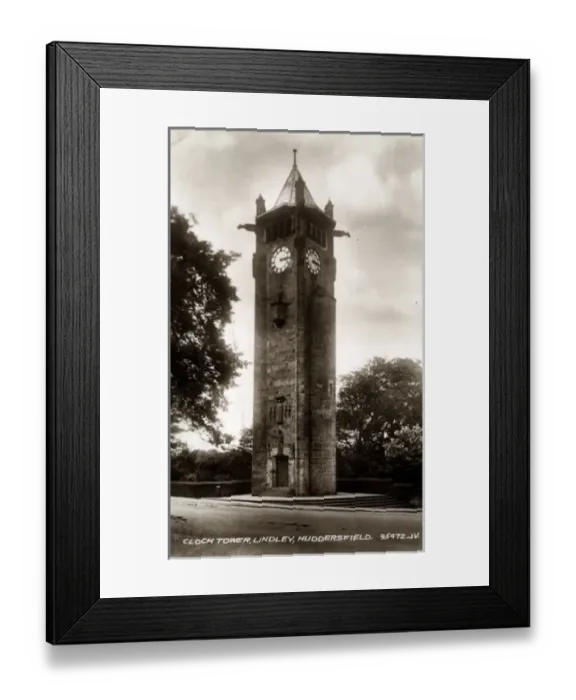 Framed Print : Clock Tower, Lindley, Yorkshire Framed Print : Clock Tower, Lindley, Yorkshire