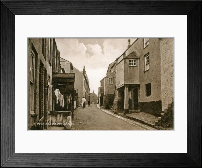 Framed Print : Back Road East, St Ives, Cornwall Framed Print : Back Road East, St Ives, Cornwall