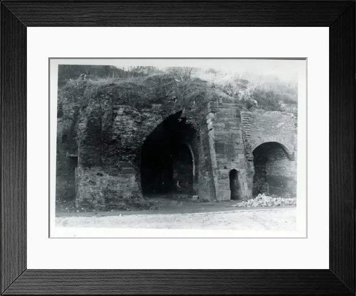 Framed Print : Derelict Tunnel Structures, Thought to be at Dudley, Worcest Framed Print : Derelict Tunnel Structures, Thought to be at Dudley, Worcest