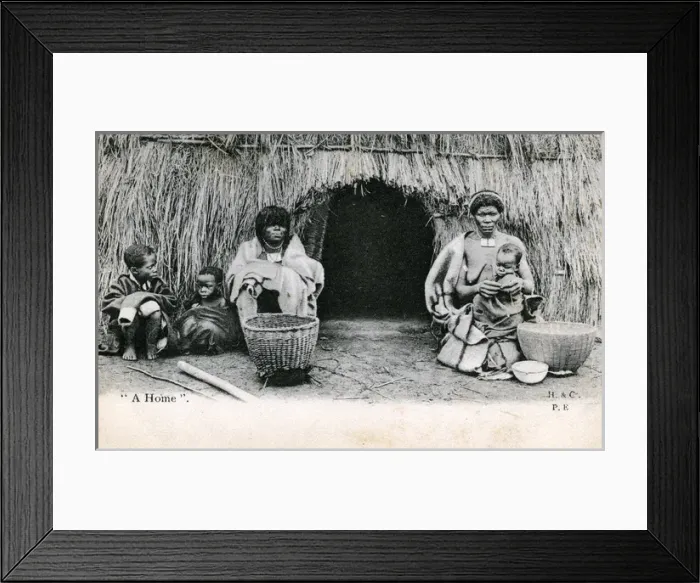 Framed Print : South Africa - Native South African Hut Framed Print : South Africa - Native South African Hut