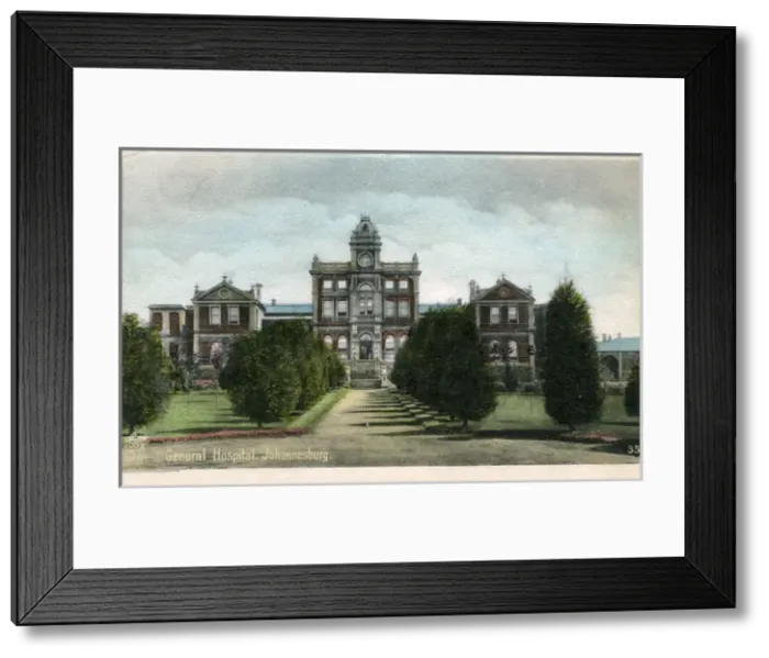 Framed Print : South Africa - General Hospital, Johannesburg Framed Print : South Africa - General Hospital, Johannesburg