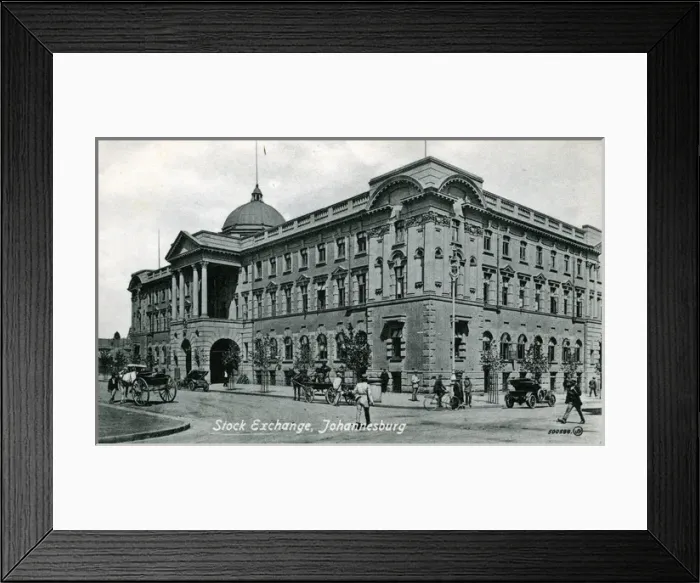 Framed Print : South Africa - The Stock Exchange, Johannesburg Framed Print : South Africa - The Stock Exchange, Johannesburg