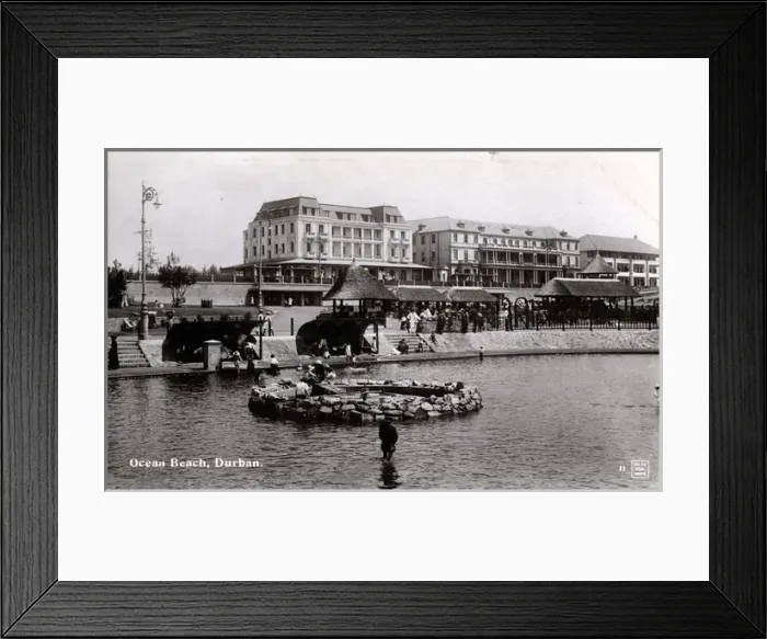 Framed Print : South Africa - Ocean Beach, Durban Framed Print : South Africa - Ocean Beach, Durban