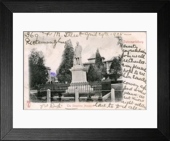 Framed Print : South Africa - The Shepstone Monument, Pietermaritzburg Framed Print : South Africa - The Shepstone Monument, Pietermaritzburg