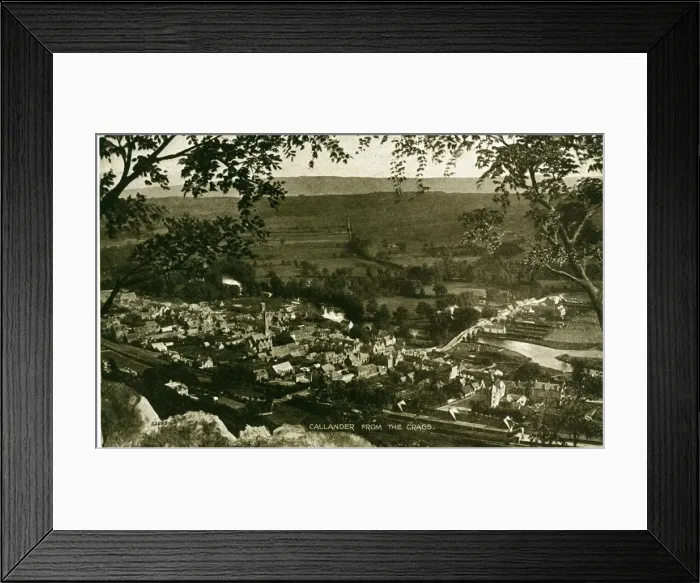 Framed Print : The Town, Callander, Stirlingshire Framed Print : The Town, Callander, Stirlingshire