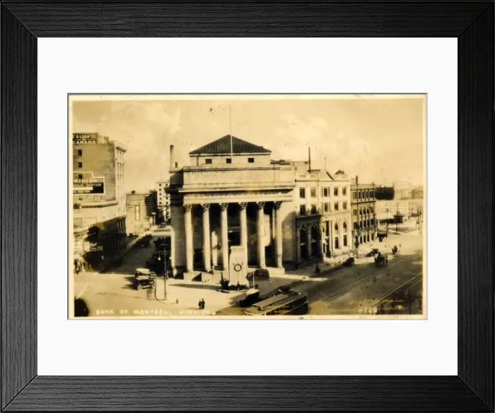 Framed Print : Main Street, Winnipeg, Manitoba Framed Print : Main Street, Winnipeg, Manitoba