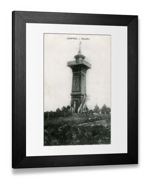 Framed Print : The Belvedere, Kemmel, West Flanders Framed Print : The Belvedere, Kemmel, West Flanders