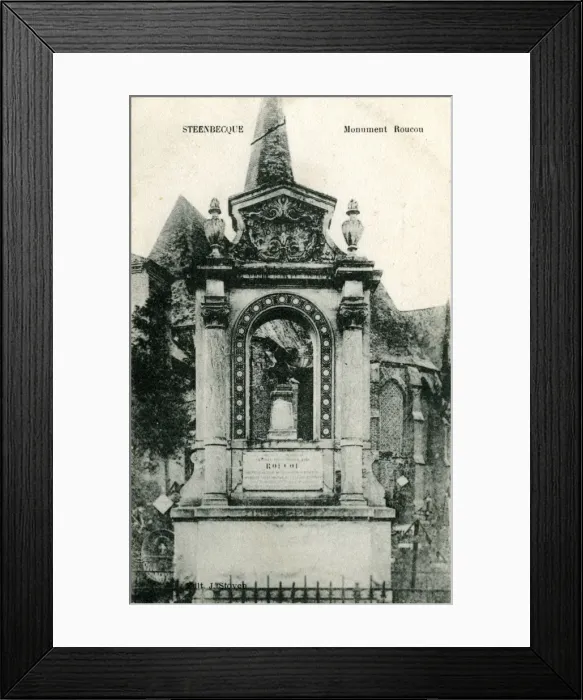 Framed Print : The Roucou Monument, Steenbecque, Nord-Pas-de-Calais Framed Print : The Roucou Monument, Steenbecque, Nord-Pas-de-Calais