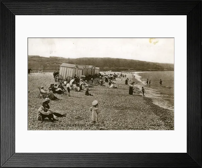 Framed Print : The Beach, Pensarn, Clwyd - Conwy Framed Print : The Beach, Pensarn, Clwyd - Conwy