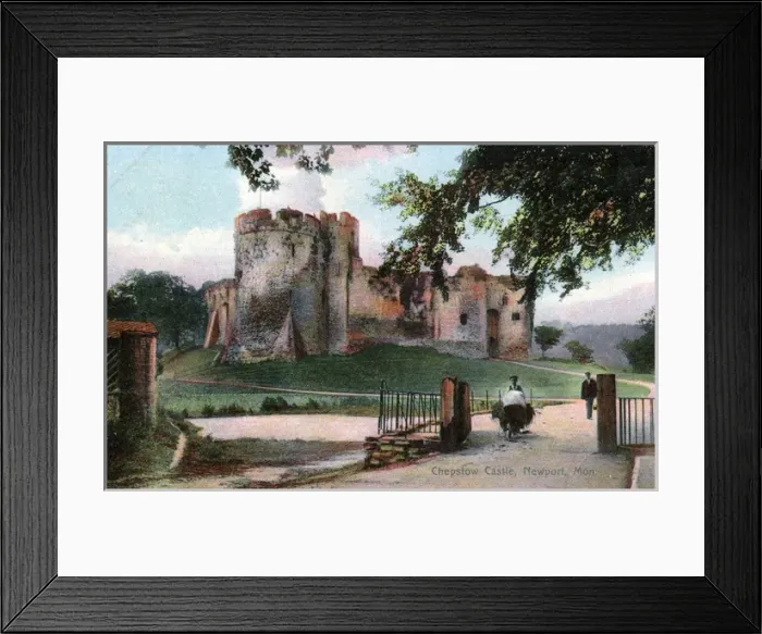 Framed Print : The Castle, Chepstow, Monmouthshire Framed Print : The Castle, Chepstow, Monmouthshire